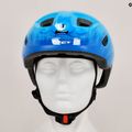 Casco da bicicletta per bambini MET Hooray blue monster lucido 7