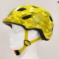 Casco da bici per bambini MET Hooray lime camaleonte lucido 7