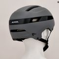Casco da bici Alpina Soho caffè/grigio opaco 8