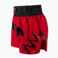 Pantaloncini da allenamento Venum Inferno Muay Thai da uomo rosso/grigio carbone/nero 3
