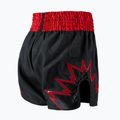 Pantaloncini da allenamento Venum Inferno Muay Thai da uomo grigio antracite/rosso 4