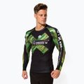 Rashguard da uomo a maniche lunghe KSW Camo nero