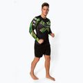 Rashguard da uomo a maniche lunghe KSW Camo nero 2