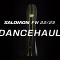Snowboard Salomon Dancehaul nero/giallo 13