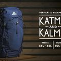 Gregory Katmai 55 l M-L zaino da trekking da uomo nero vulcanico 10