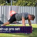 Pure2Improve Push-up Pro Set maniglie push-up rosse/nere P2I202160 6