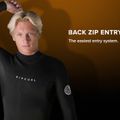 Muta Rip Curl Dawn Patrol 5/3 mm GB B/Zip nera da uomo 8