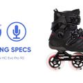 Pattini a rotelle Powerslide HC Evo Pro 90 nero da uomo 16