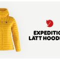 Piumino da donna Fjällräven Expedition Latt Hoodie nero 9
