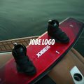JOBE Logo Wakeboard 138 & Unit Set nero/rosso 8