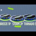 JOBE Droplet Towable Set 2P blu/arancio 7