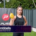 Manubrio in neoprene 5 kg Pure2Improve giallo P2I201430 7