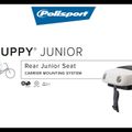Sella per bicicletta Polisport Guppy Junior CFS grigio scuro/grigio 8