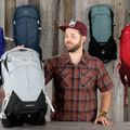 Zaino da trekking Osprey Stratos 44 l tunnel vision grey da uomo 10