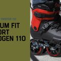 Pattini Rollerblade Twister 110 nero/rosso da uomo 14