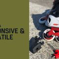Rollerblade da donna RB PRO X nero/oro rosa 21