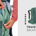Zaino da trekking ORTOVOX Traverse 40 l arancio argilla 9