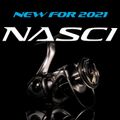 Mulinello da spinning Shimano Nasci FC argento 5