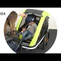 Rimorchio per biciclette Hamax Avenida One verde lime 10