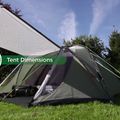 Tenda da campeggio Coleman Rock Springs 4 persone 4 grigio 7