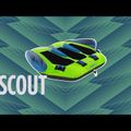 JOBE Scout Towable 2P 2022 galleggiante blu/verde 8