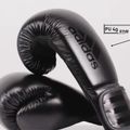 Guantoni da boxe adidas Hybrid 80 nero/giallo ADIH80 8