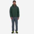 Patagonia Down Sweater Hoody verde bacino da uomo 10