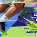 Babolat 22 Jet Mach 3 Clay scarpe da tennis per bambini con nastro blu 10