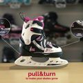 Pattini a rotelle per bambini FILA Wizy G nero/giallo magenta 10