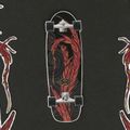Surfskate skateboard Carver C7 Raw 31.25" Knox Phoenix 2022 Completo nero e rosso C1013011133 12