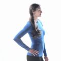 Maglia termica da donna icebreaker 200 Oasis Crewe espresso 7