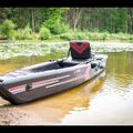 Pure4Fun Tri Purpose nero/rosso/bianco kayak per 1 persona/ibrido SUP 6