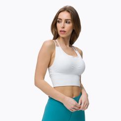 Top da allenamento da donna STRONG POINT Shape & Comfort bianco