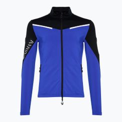 Uomo EA7 Emporio Armani Ski Kitzbuhel Colorblock Powerstretch T-Top nuovo blu royal