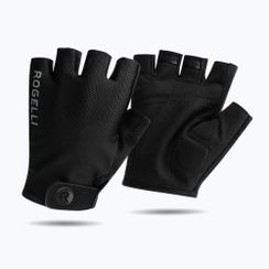 Guanti da ciclismo Rogelli Core Jr per bambini, nero