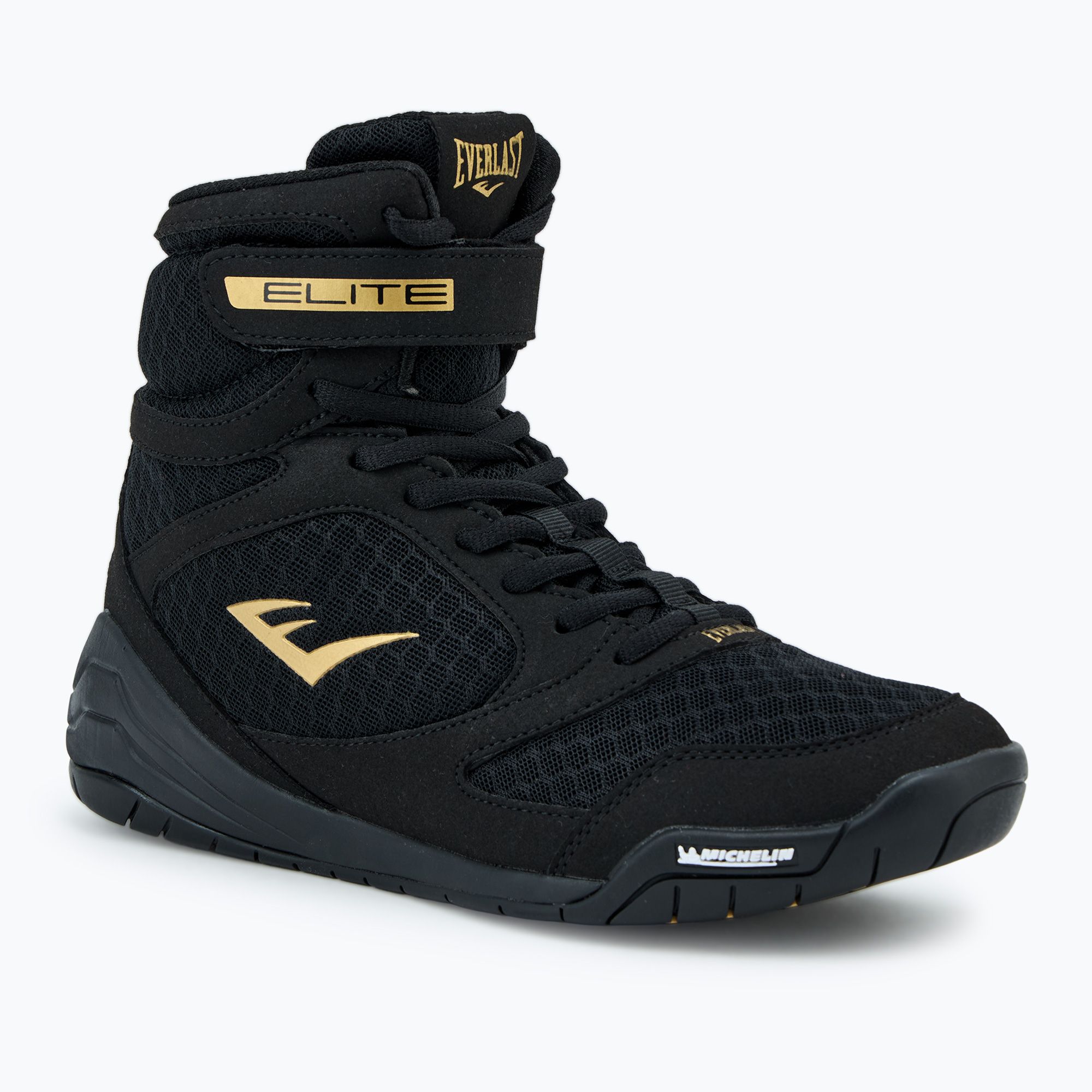 Scarpe da boxe Everlast Elite 2 nere da uomo (44 EU) (Elite 2 EV3258-BLK)