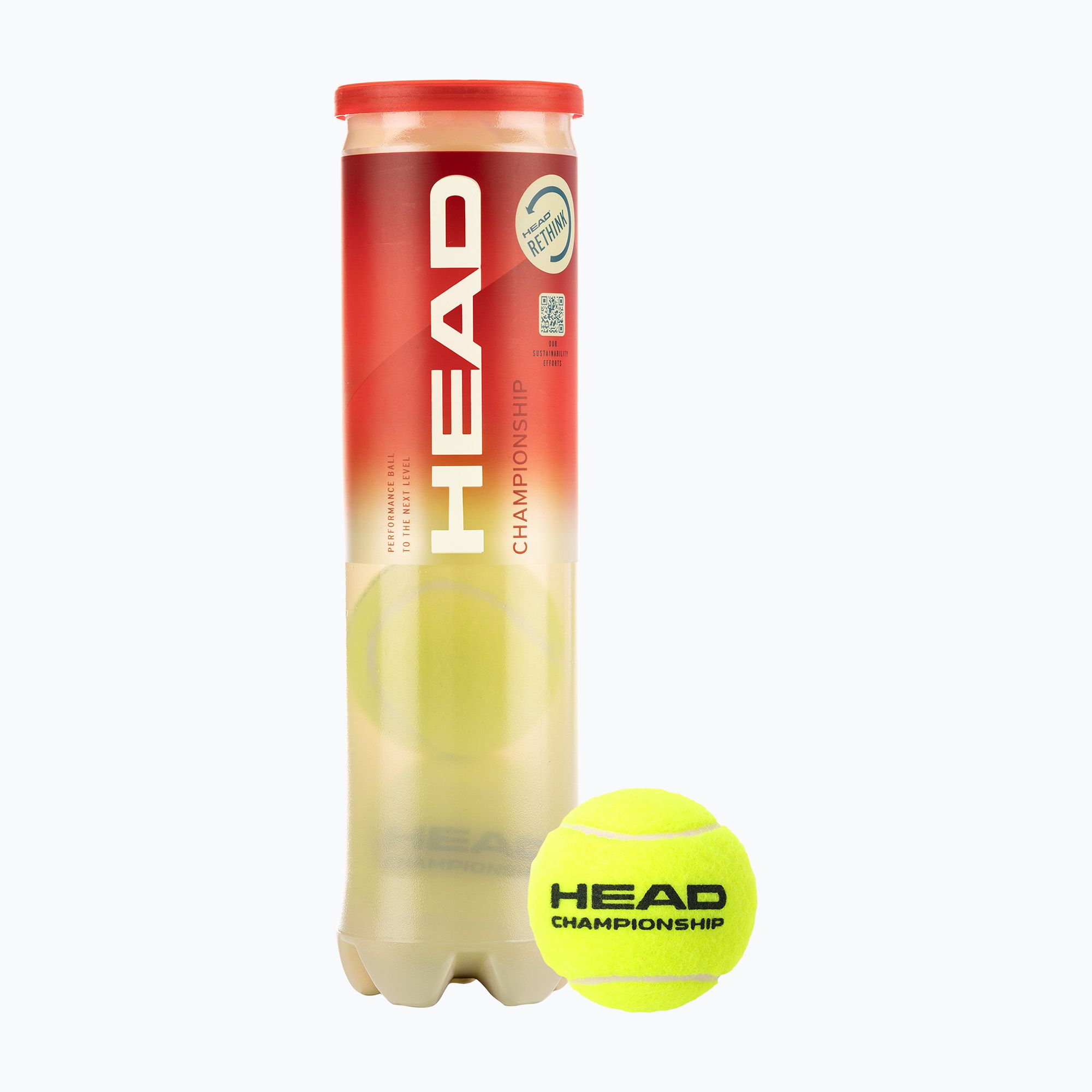Palline da tennis HEAD Championship 4 pezzi. (Championship 4B 575204)
