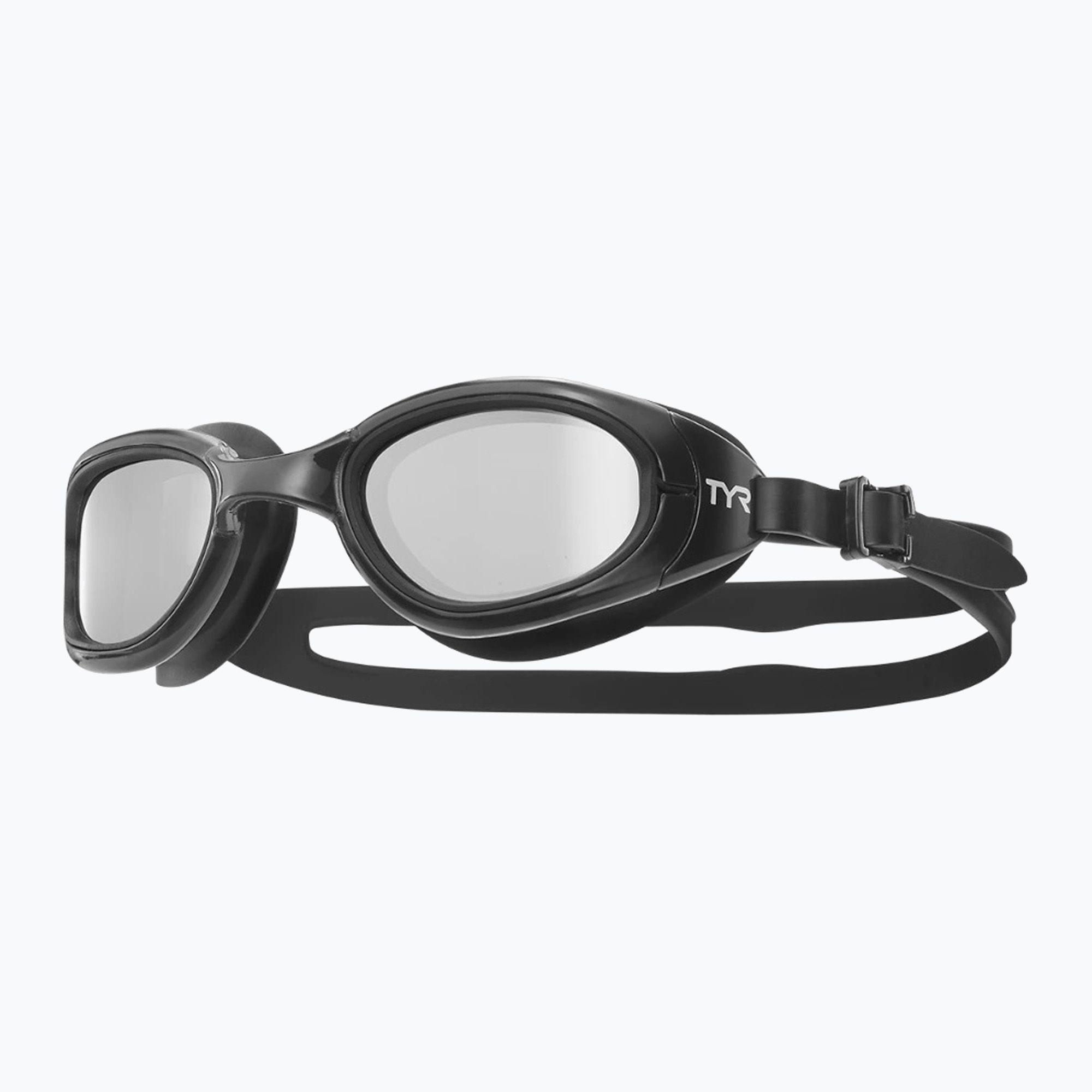 Occhiali da nuoto TYR Special Ops 2.0 Mirrored argento/nero/nero (Special Ops 2.0 Mirrored LGSPL2M_001)