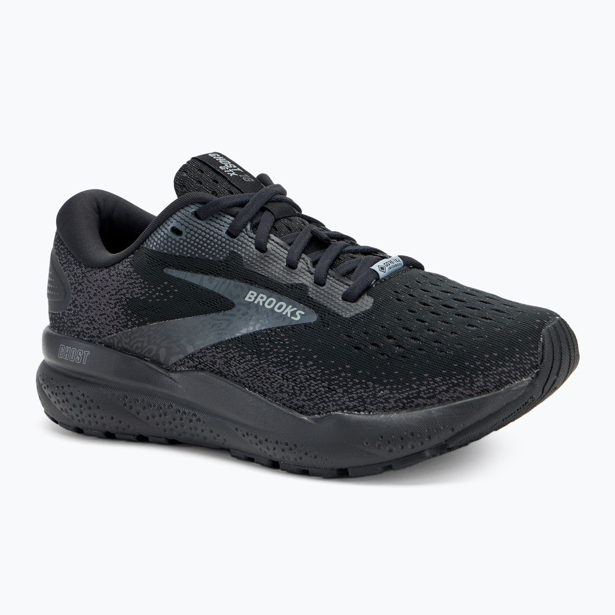 Scarpa da corsa Brooks Ghost 16 GTX da uomo nero/nero/ebano (42.5 EU) (Ghost 16 GTX 1104301D020)