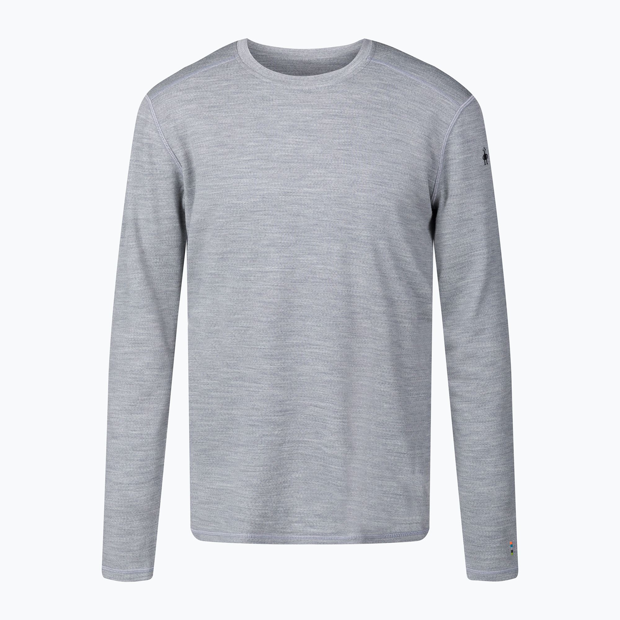 Smartwool Merino 250 Baselayer Crew da uomo in scatola manica lunga termica grigio chiaro heather (XL) (Merino 250 Baselayer Crew Boxed SW016350545)