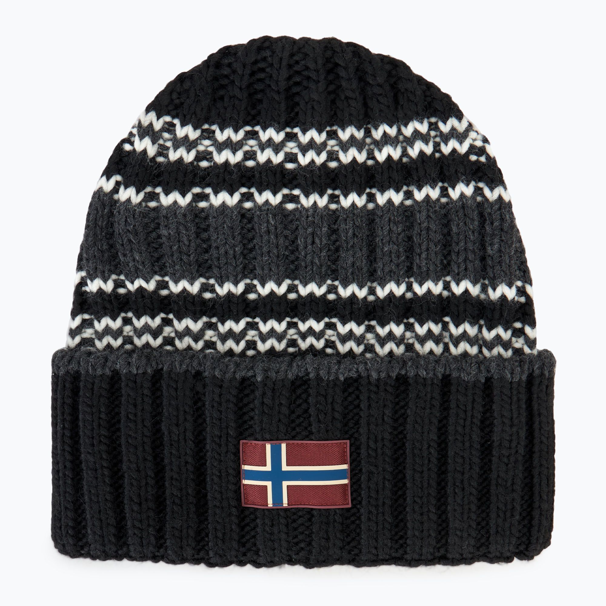 Berretto invernale da uomo Napapijri F-Areuse nero (F-Areuse NP0A4IJE-0411)