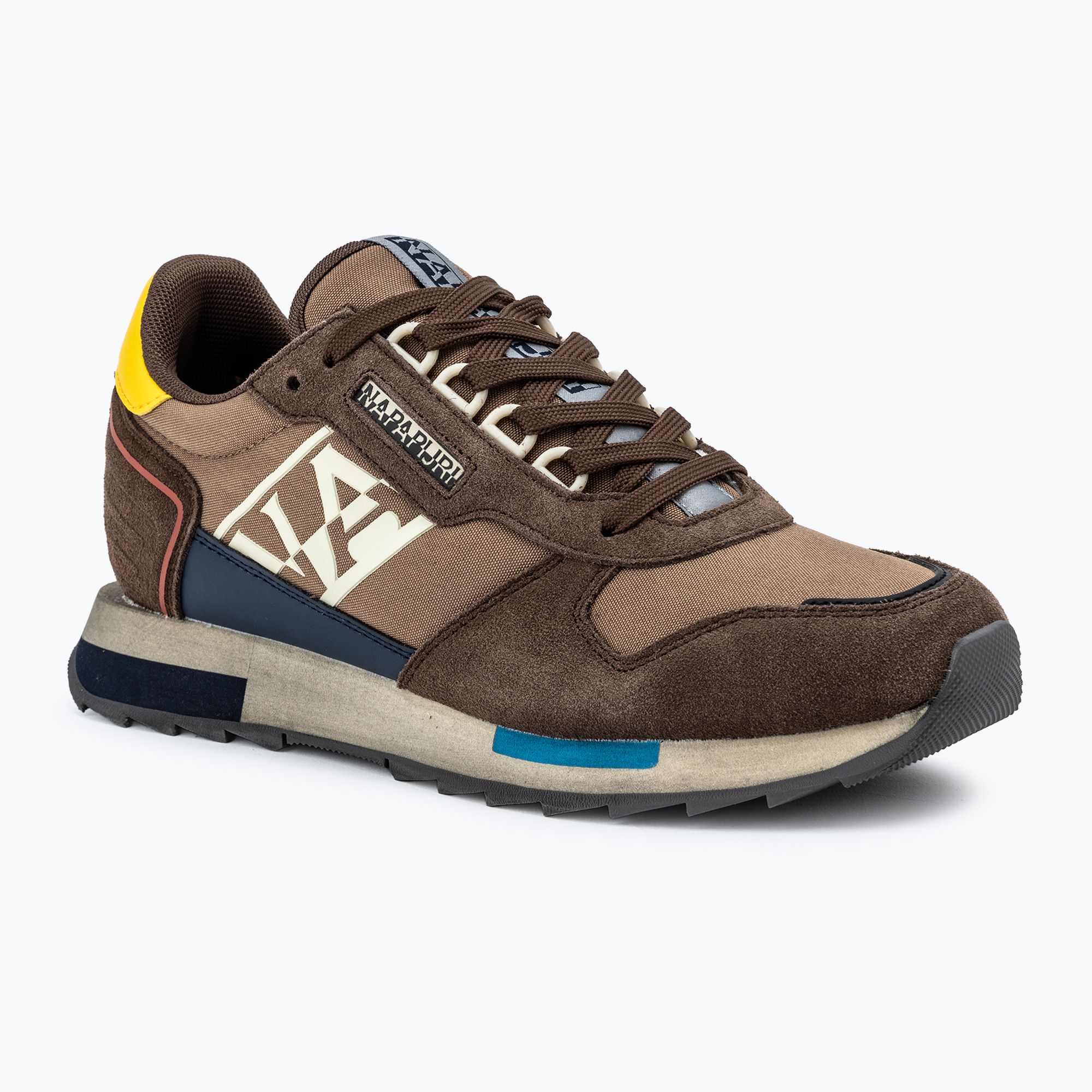 Scarpe da uomo Napapijri Virtus marrone hickory (45 EU) (Virtus NP0A4IJI-W0A)