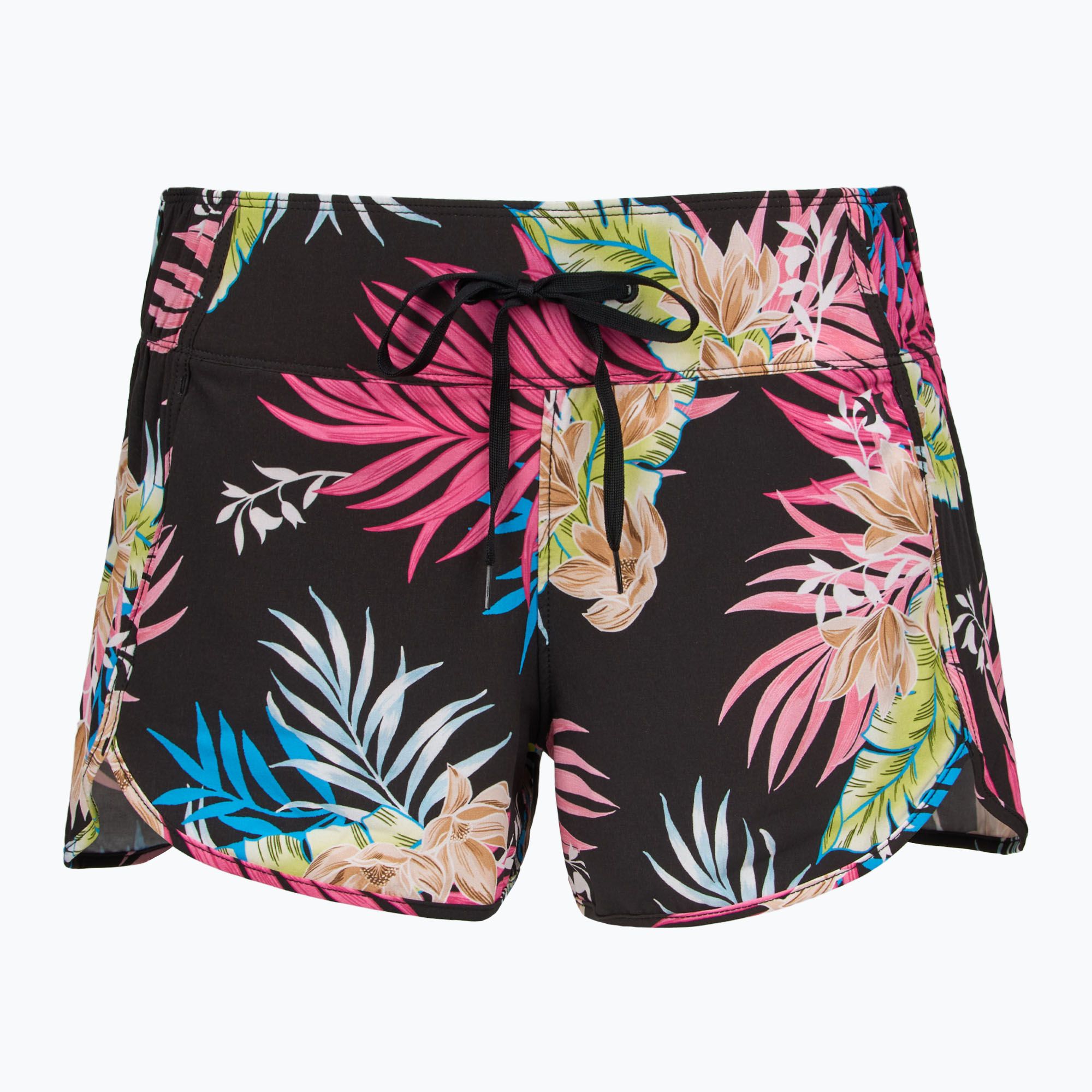 Hurley Hana Aquas 2.5" pantaloncini da bagno donna nero (XS) (Hana Aquas 2.5" HDS1075-BLK)