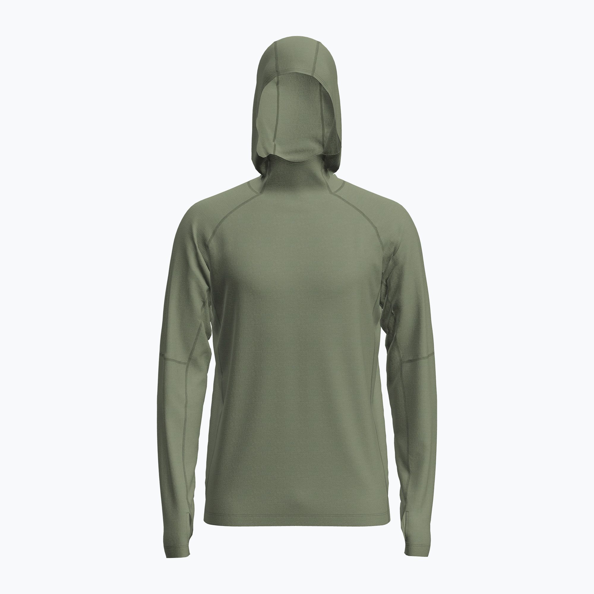 Felpa da uomo Icebreaker 150 MerinoFine Ace Hoodie lichen trekking (L) (150 MerinoFine Ace Hoodie IB0A577F0A01)