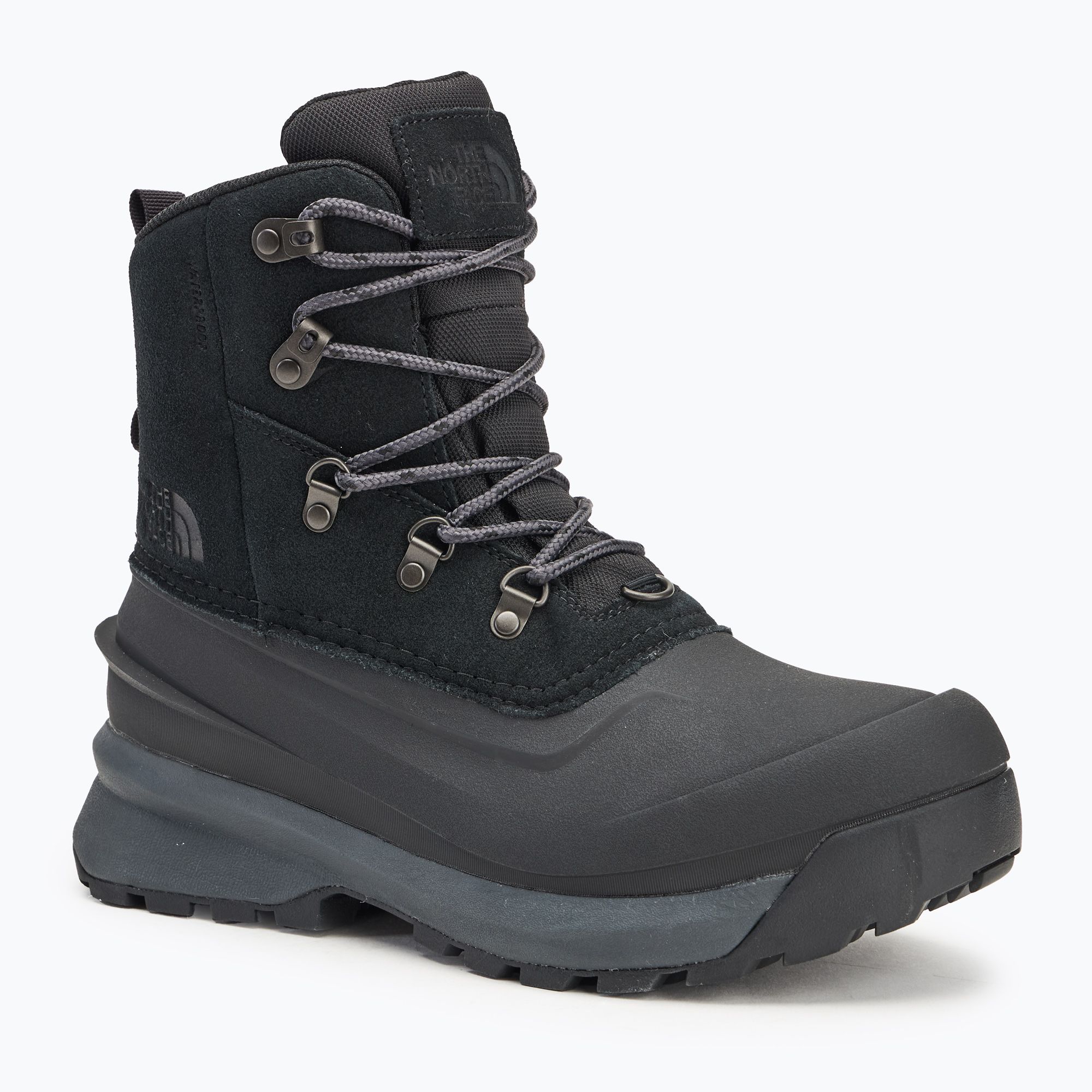 Scarpe da trekking da uomo The North Face Chilkat V Lace WP nero/grigio asfalto (40.5 EU) (Chilkat V Lace WP NF0A5LW3KT0)