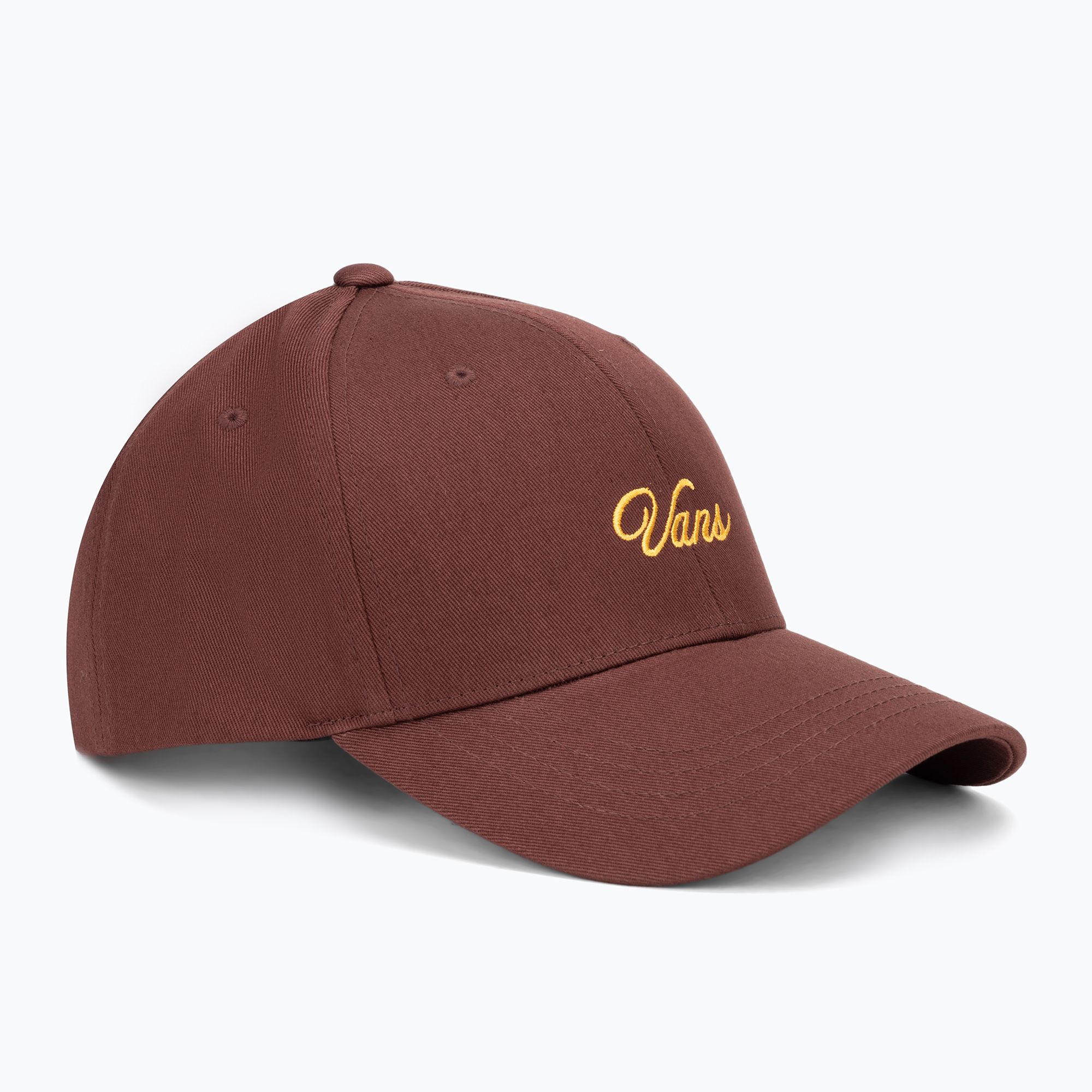 Cappello da baseball Vans Fresh Script Structured Jockey cioccolato amaro (Fresh Script Structured Jockey VN000GKG7YO)