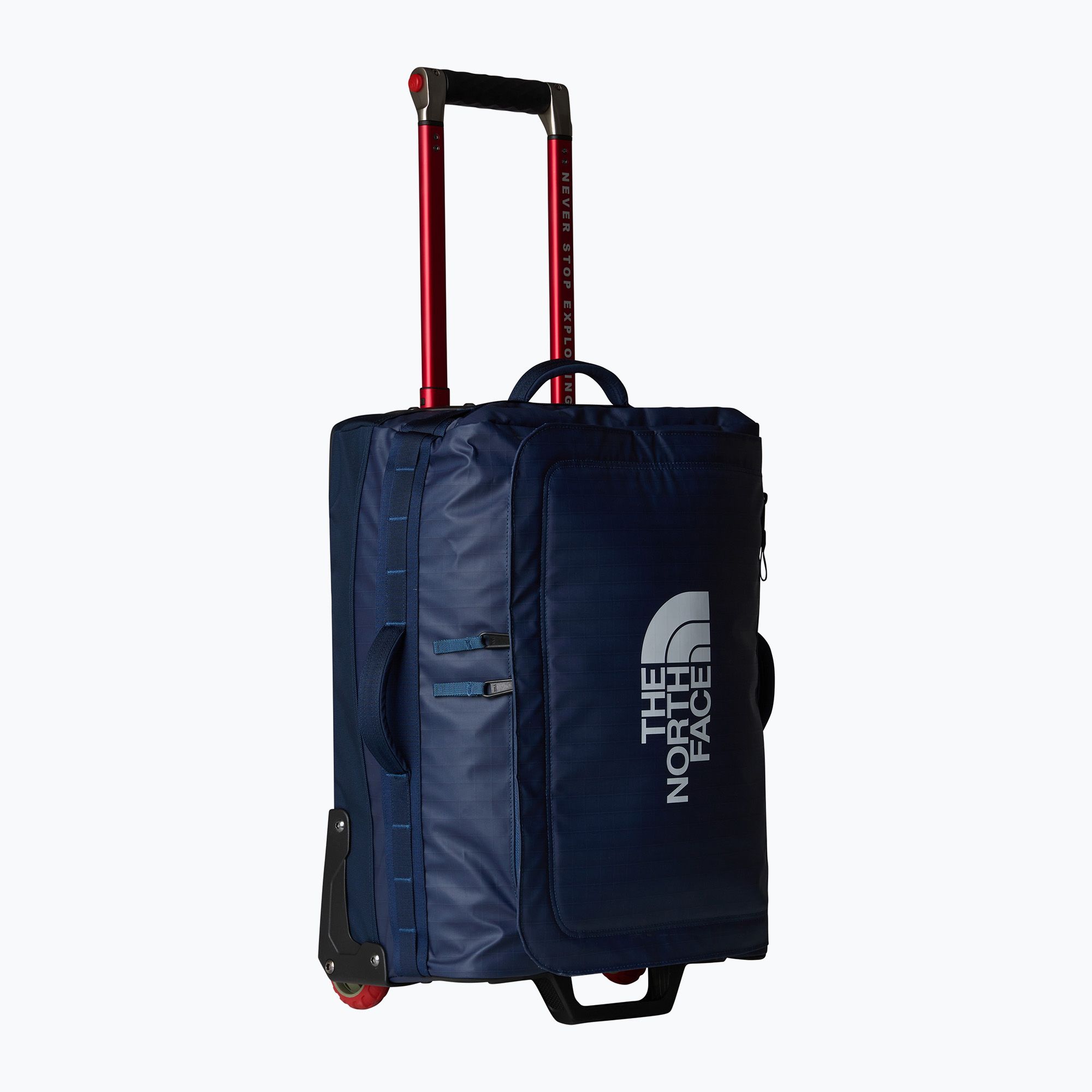 The North Face Base Camp Voyager 21 Roller Valigia da viaggio Base Camp 40 l shady blue/ summit navy (40 l) (Base Camp Voyager 21 Roller Base Camp