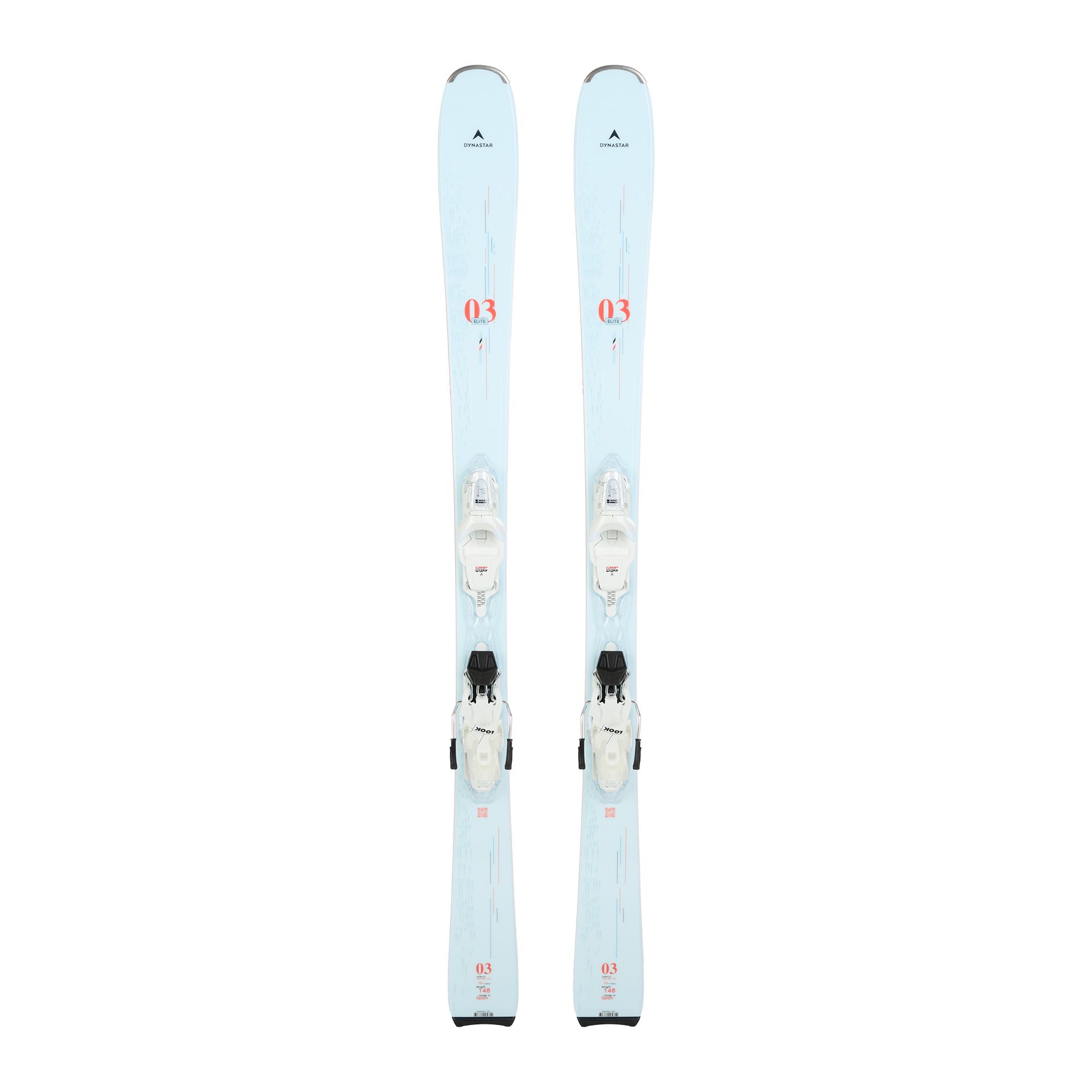 Sci da discesa femminile Dynastar E Lite 3 Xpress + attacchi Xpress W 11 GW (148 cm) (E Lite 3 Xpress + Xpress W 11 GW DRNX502)