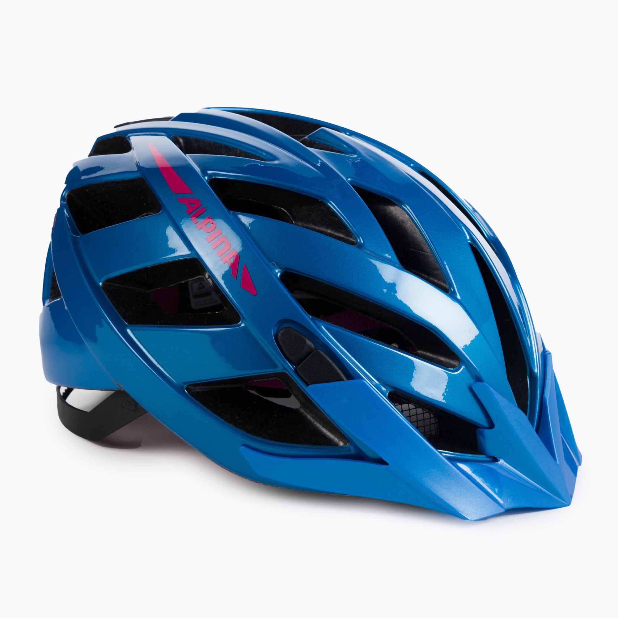 Casco da bici Alpina Panoma 2.0 blu vero/rosa lucido