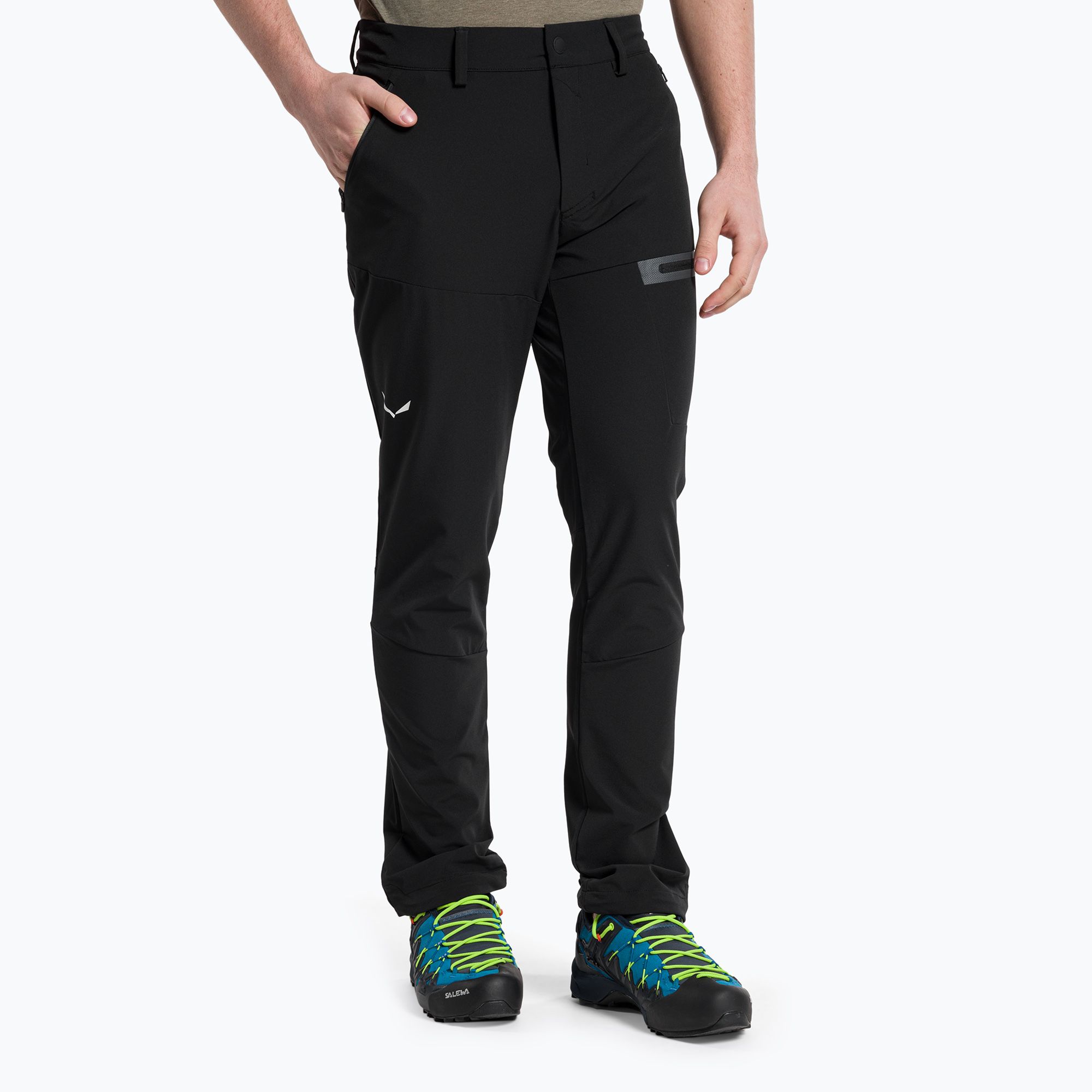 Pantaloni da trekking da uomo Salewa Terminal DST nero out (46/S) (Terminal DST 00-0000027927)